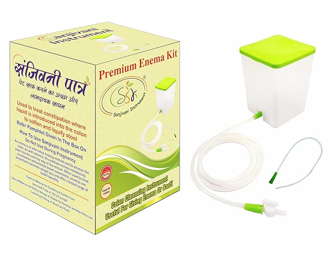 81zsD7Xs63L._SX679_ SSK Enema Kit for Home use with Instruction | Douche Set | (Pack-1) - Image 2