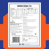 BLUE TEA - इम्यूनो टी - 100 ग्राम -100 कप || मुलीन - अश्वगंधा - गुलाब || इम्यूनो बूस्टर, कैलोरी बर्नर | कैफीन मुक्त - लस मुक्त - शून्य चीनी | ज़िपलॉक पैक - Image 2