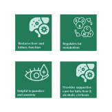 A TATA Product - Organic India Liver Kidney Care - 180 Veg Capsules, Helps Support Liver & Kidney Health, Boosts Overall Energy & Immunity, GMP & NPOP Certified Organic - Image 3