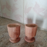 Neem wood Eye wash cup - Effective eye tarpan (set of 2) - Image 2